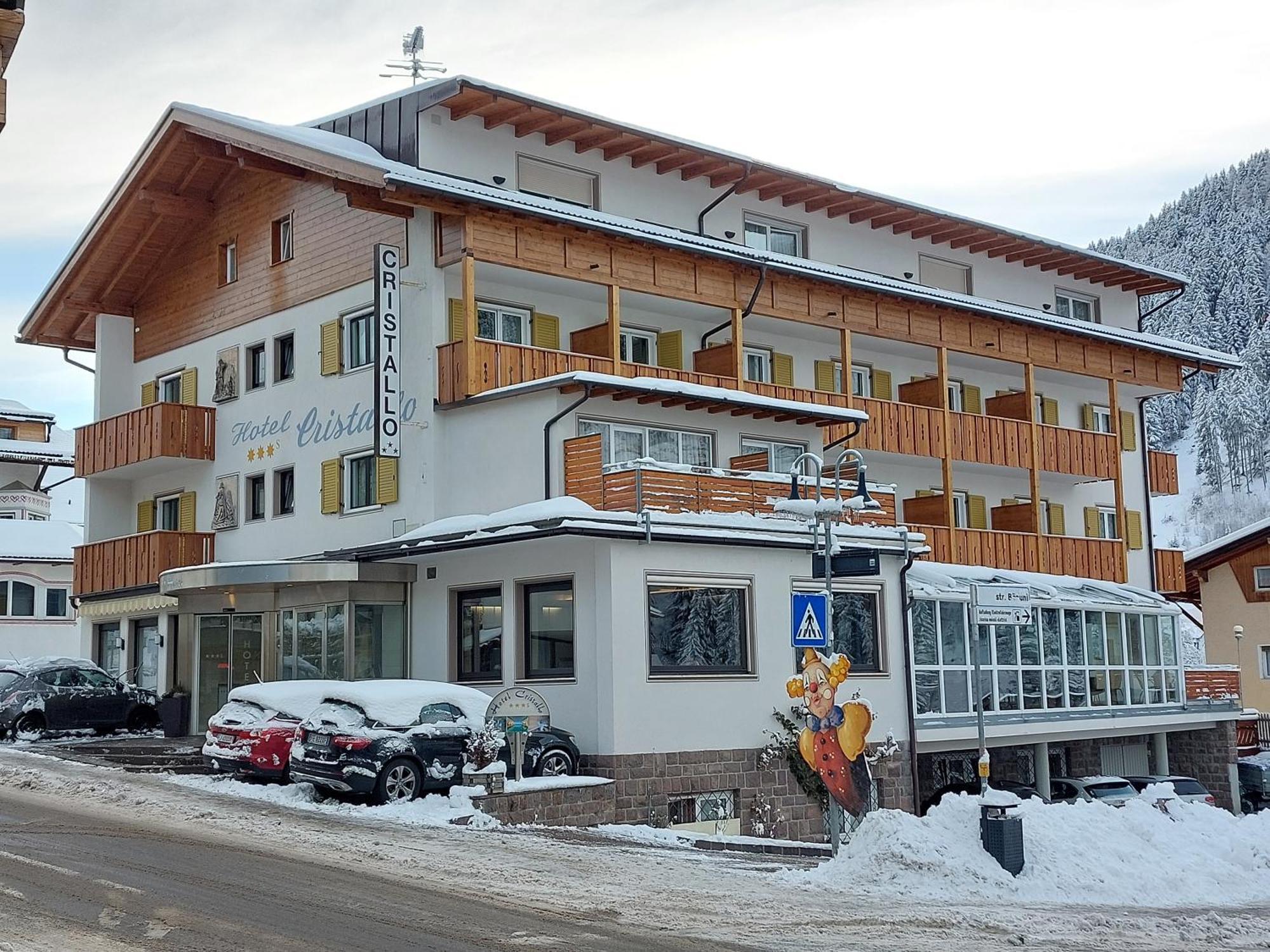 Hotel Cristallo Santa Cristina Val Gardena Esterno foto